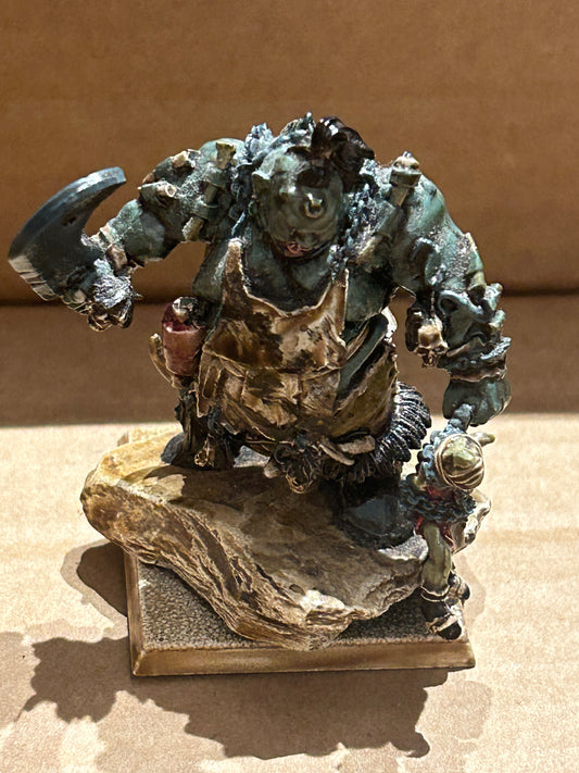 Warhammer fantasy Ogre kingdoms Butcher Slaughterer Resin