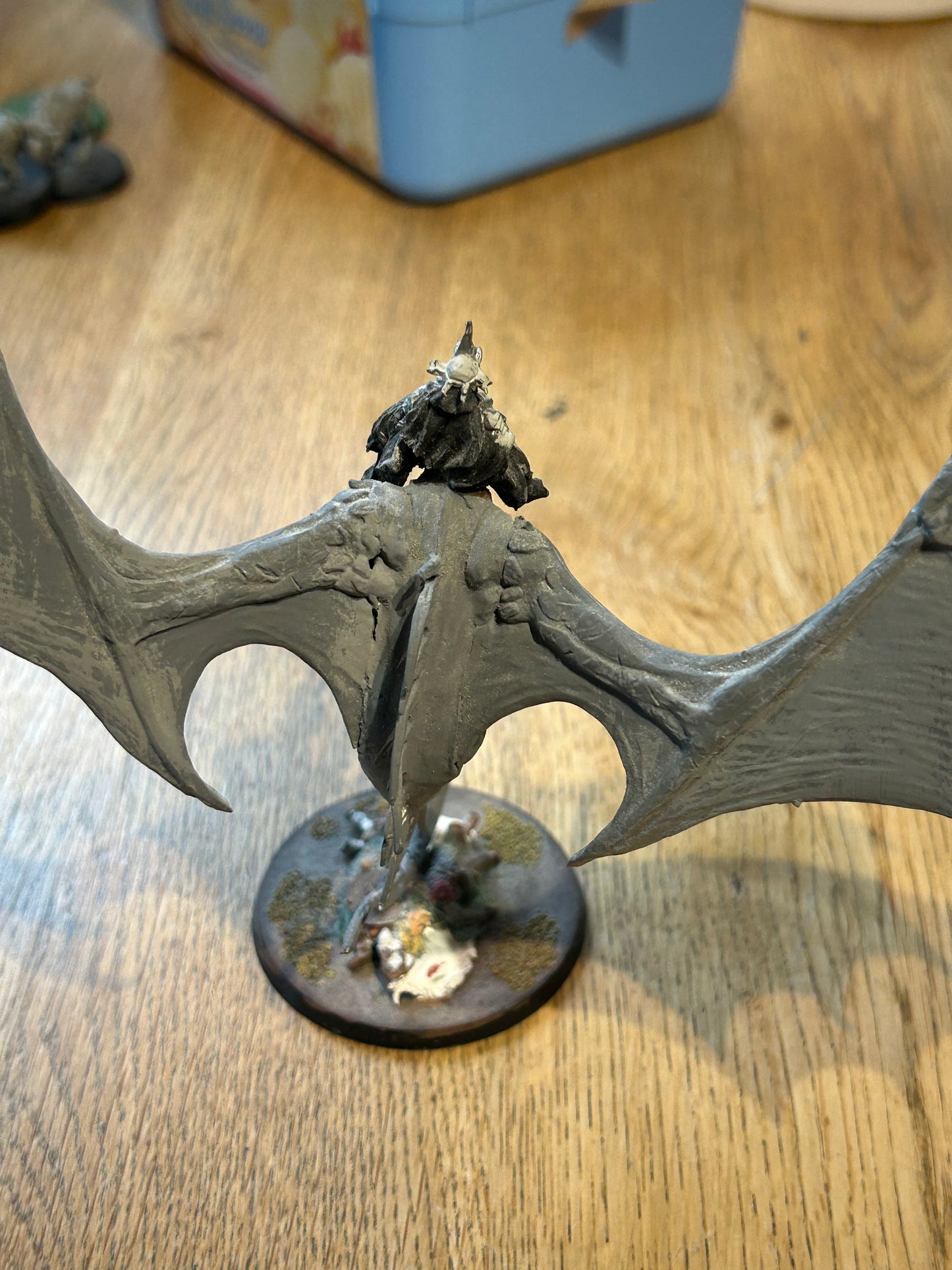MESBG Witch King of Angmar on Fell Beast Painted Metal