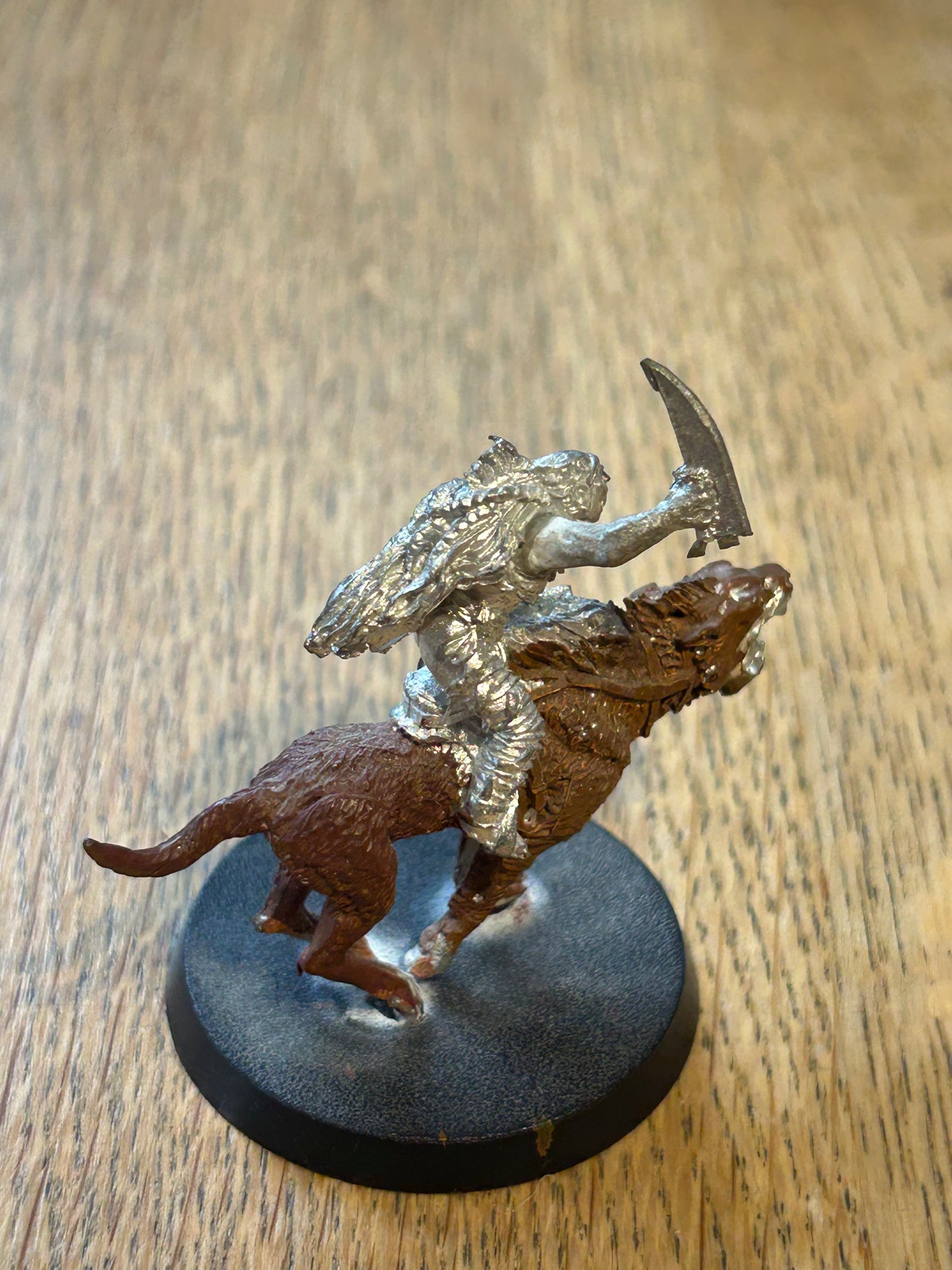 Warhammer Lord of the Rings LOTR: Sharku Warg Rider Captain Metal - MESBG