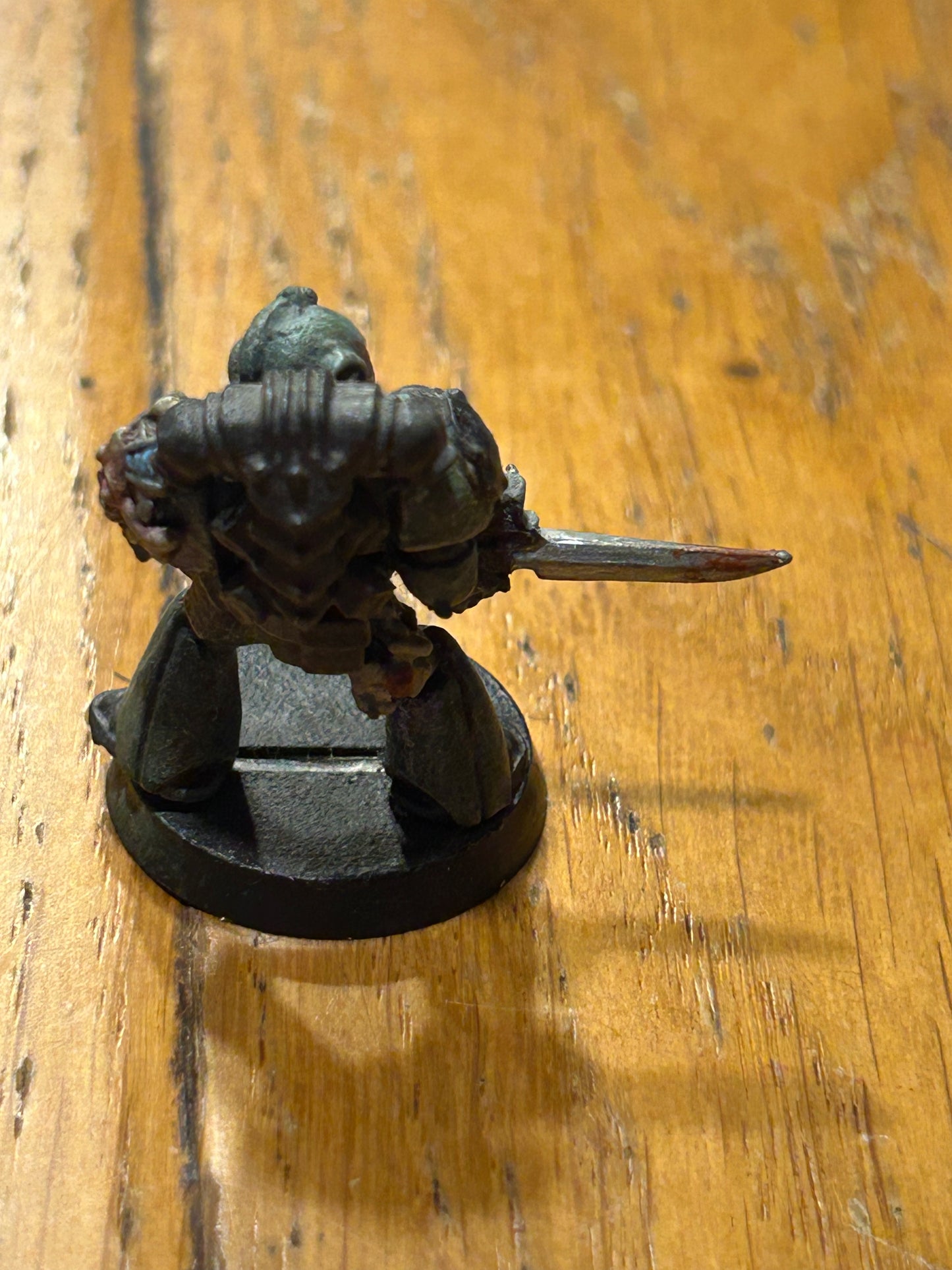 Vintage 40k Space Marine 'Terminator Honours And Bolter 1' Rogue Trader Metal