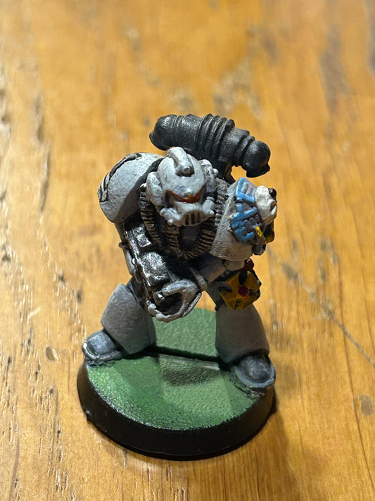 Warhammer 40k Rogue Trader Space marine with terminator honours