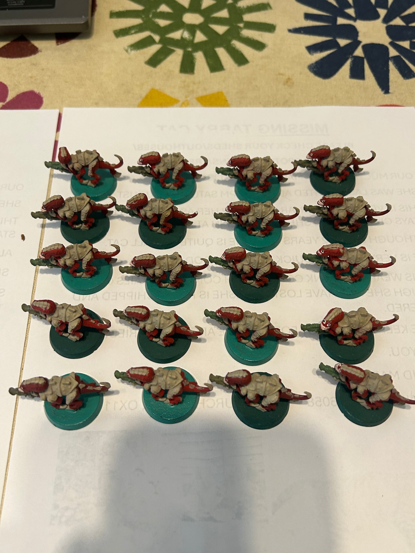 Warhammer 40k second edition plastic termagants x20 Tyranids