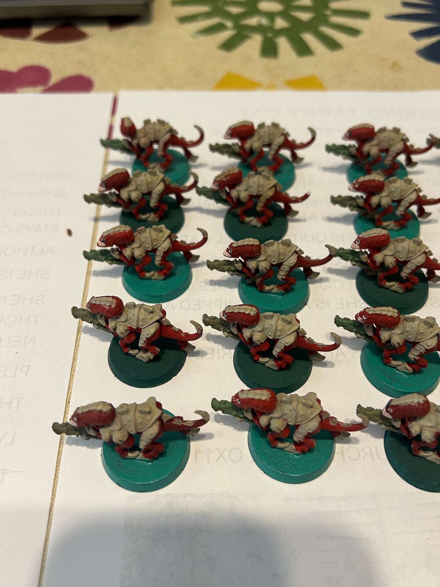 Warhammer 40k second edition plastic termagants x20 Tyranids