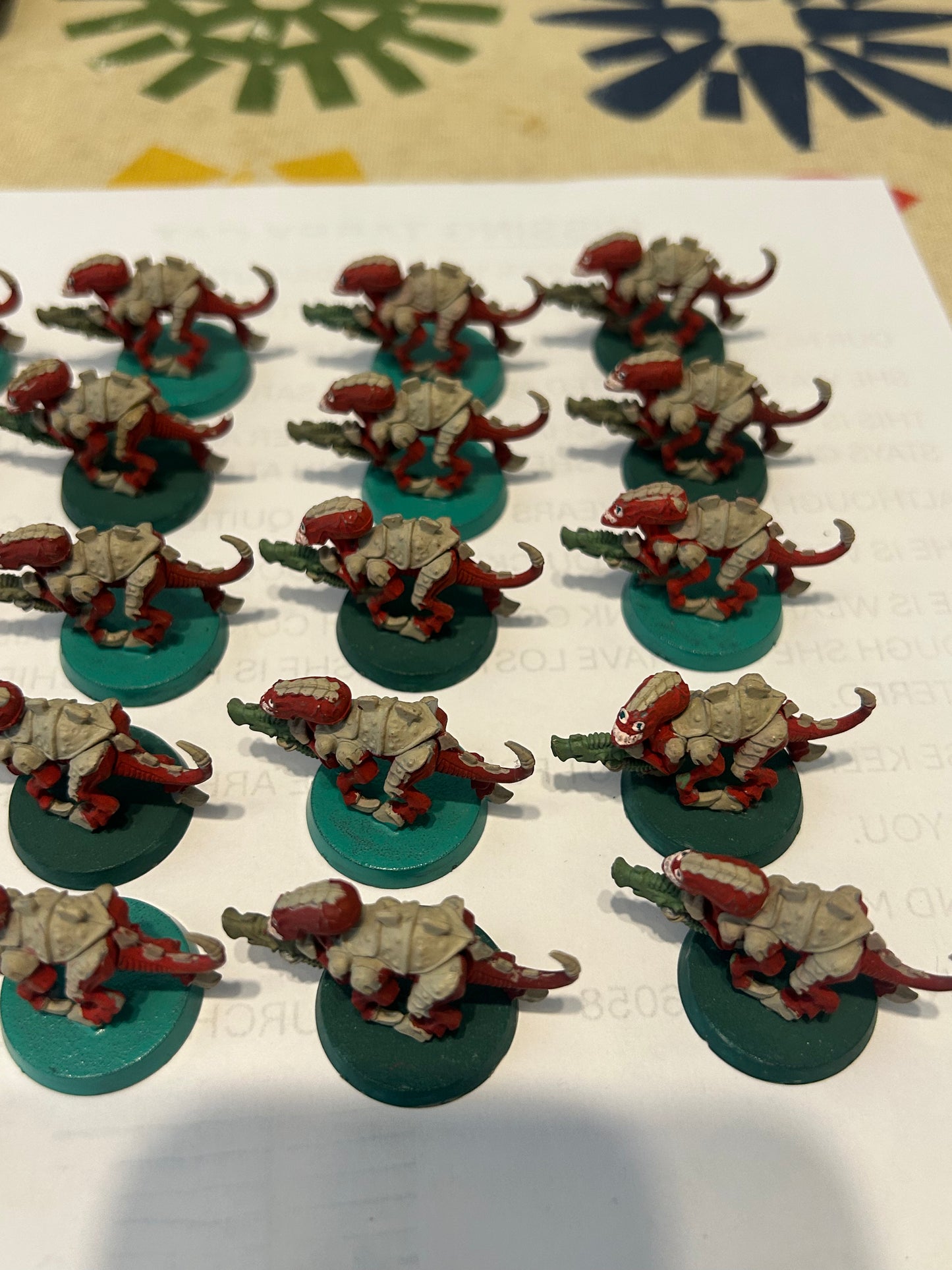 Warhammer 40k second edition plastic termagants x20 Tyranids