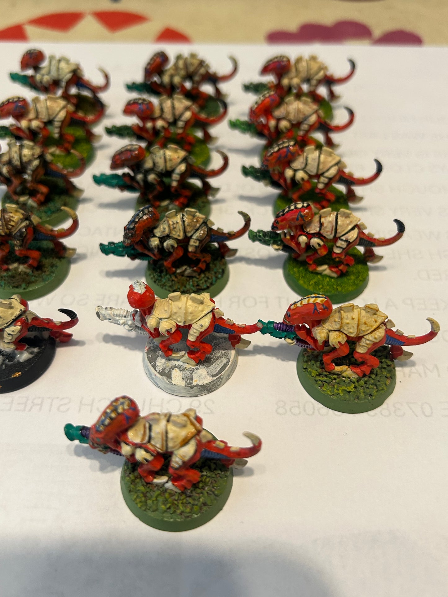 Warhammer 40k second edition plastic termagants x16 Tyranids