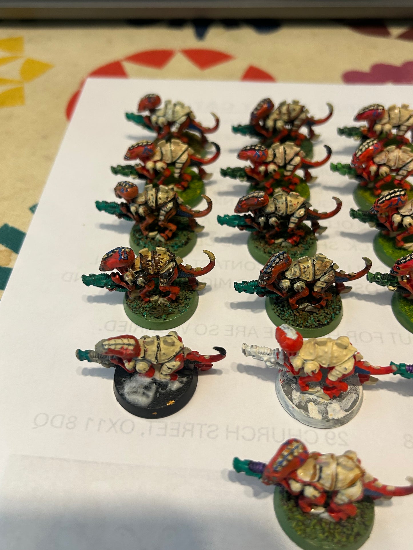 Warhammer 40k second edition plastic termagants x16 Tyranids