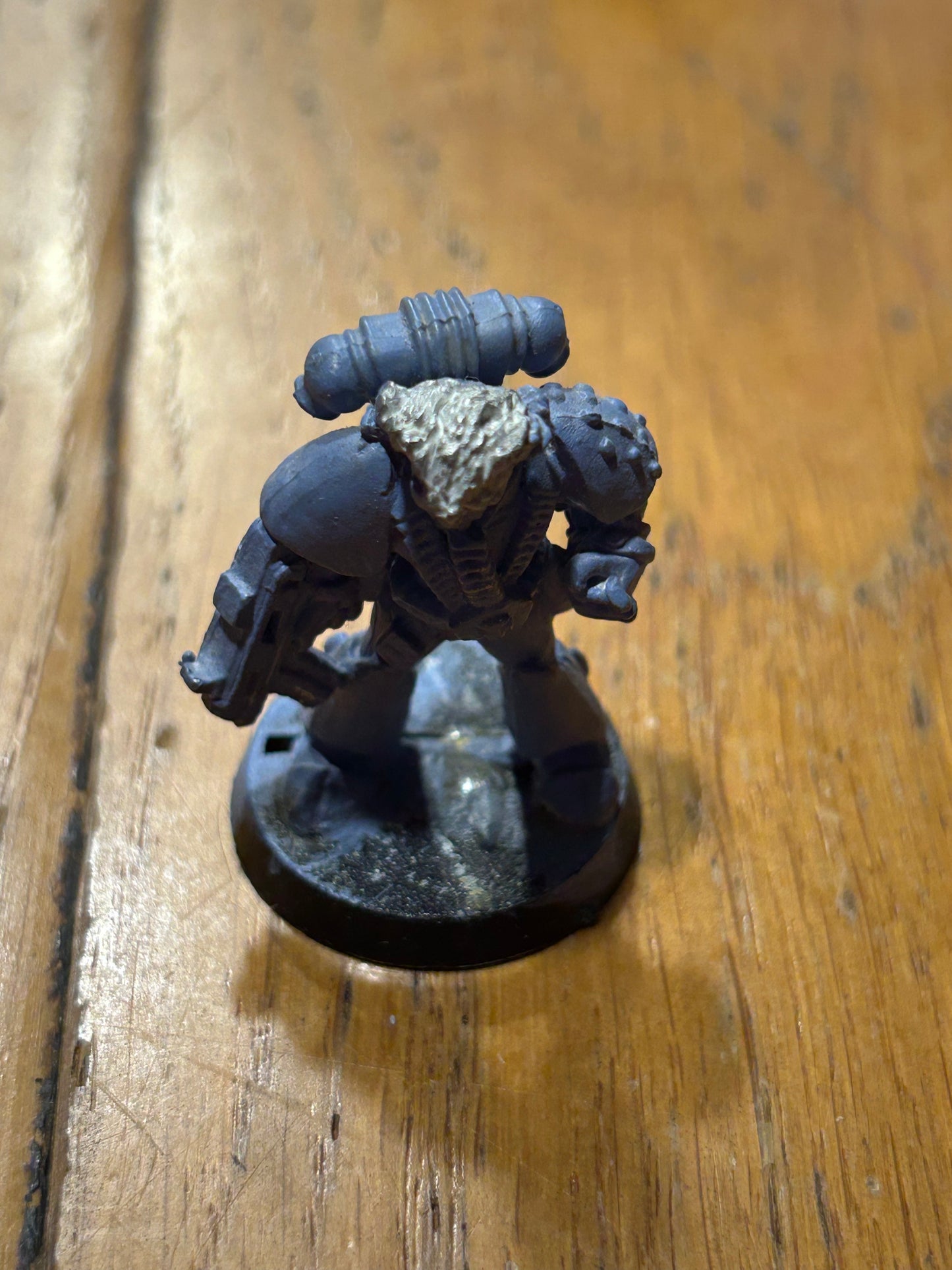 Warhammer 40k - Rogue Trader - RT01 Space Marine Brother Quiff / Lustgarten