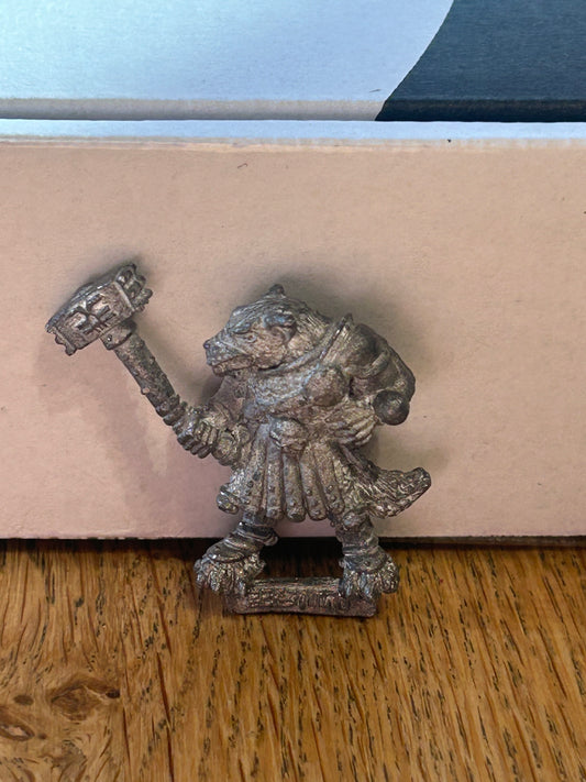 Citadel Realms of Chaos Beastman of Khorne with Wolf Head & Hammer Beastmen 1990