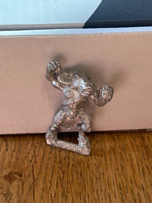Beastman Metal Chaos Blood Bowl Fantasy Warhammer