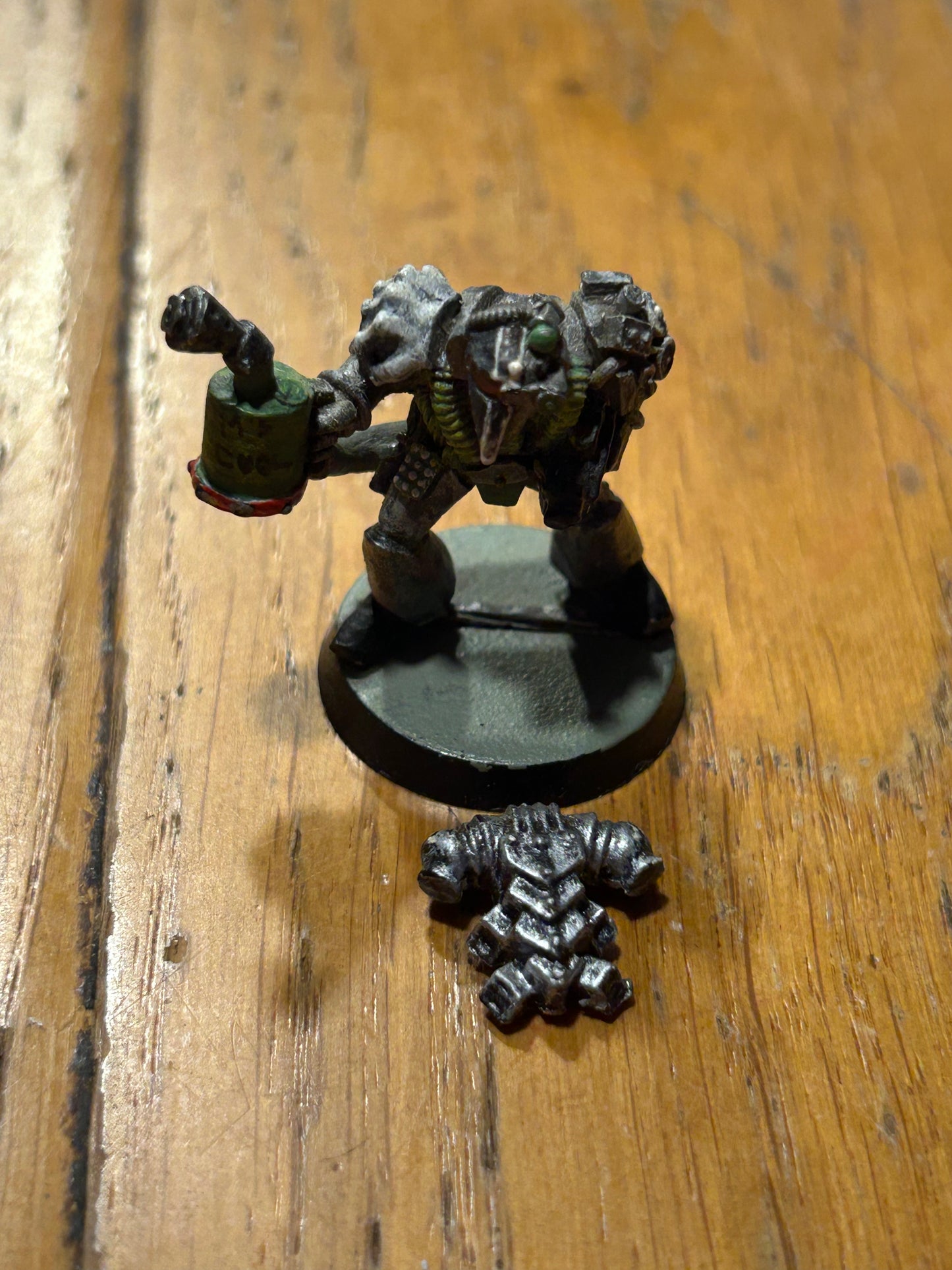 Warhammer 40k Rogue Trader Tech Marine with blowtorch