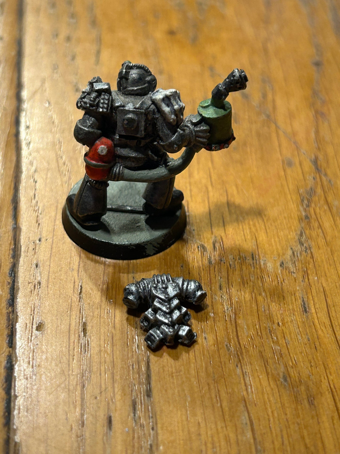 Warhammer 40k Rogue Trader Tech Marine with blowtorch