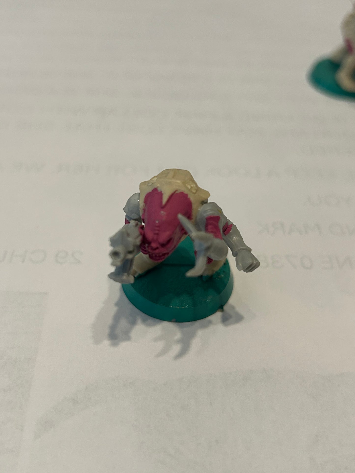 Warhammer 40k/ Rogue Trader Genestealer hybrid  plastic from space hulk expansion