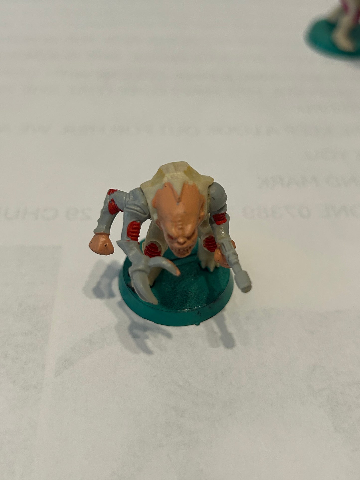 Warhammer 40k/ Rogue Trader Genestealer hybrid  plastic from space hulk expansion