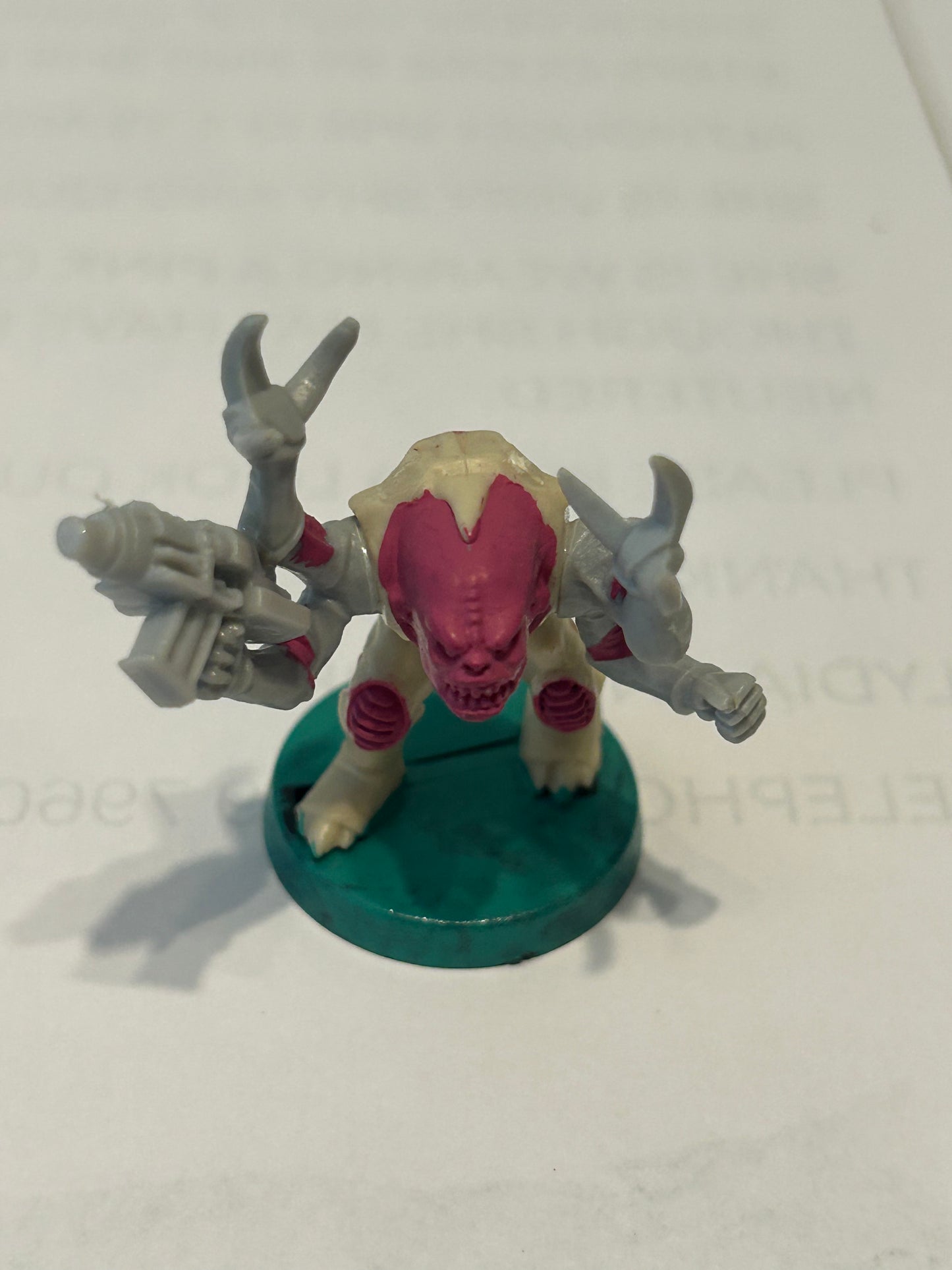 Warhammer 40k/ Rogue Trader Genestealer hybrid  plastic from space hulk expansion