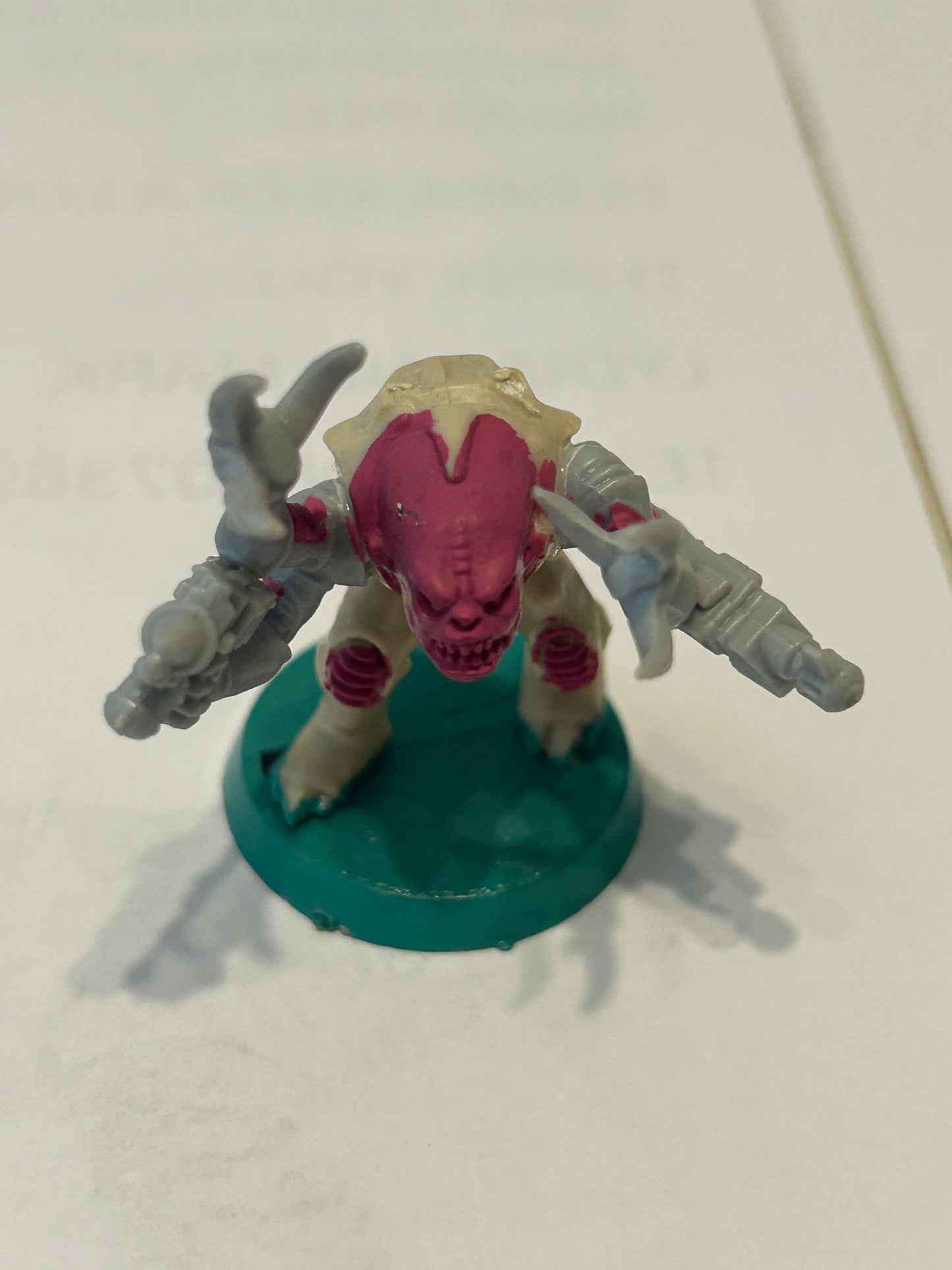 Warhammer 40k/ Rogue Trader Genestealer hybrid  plastic from space hulk expansion