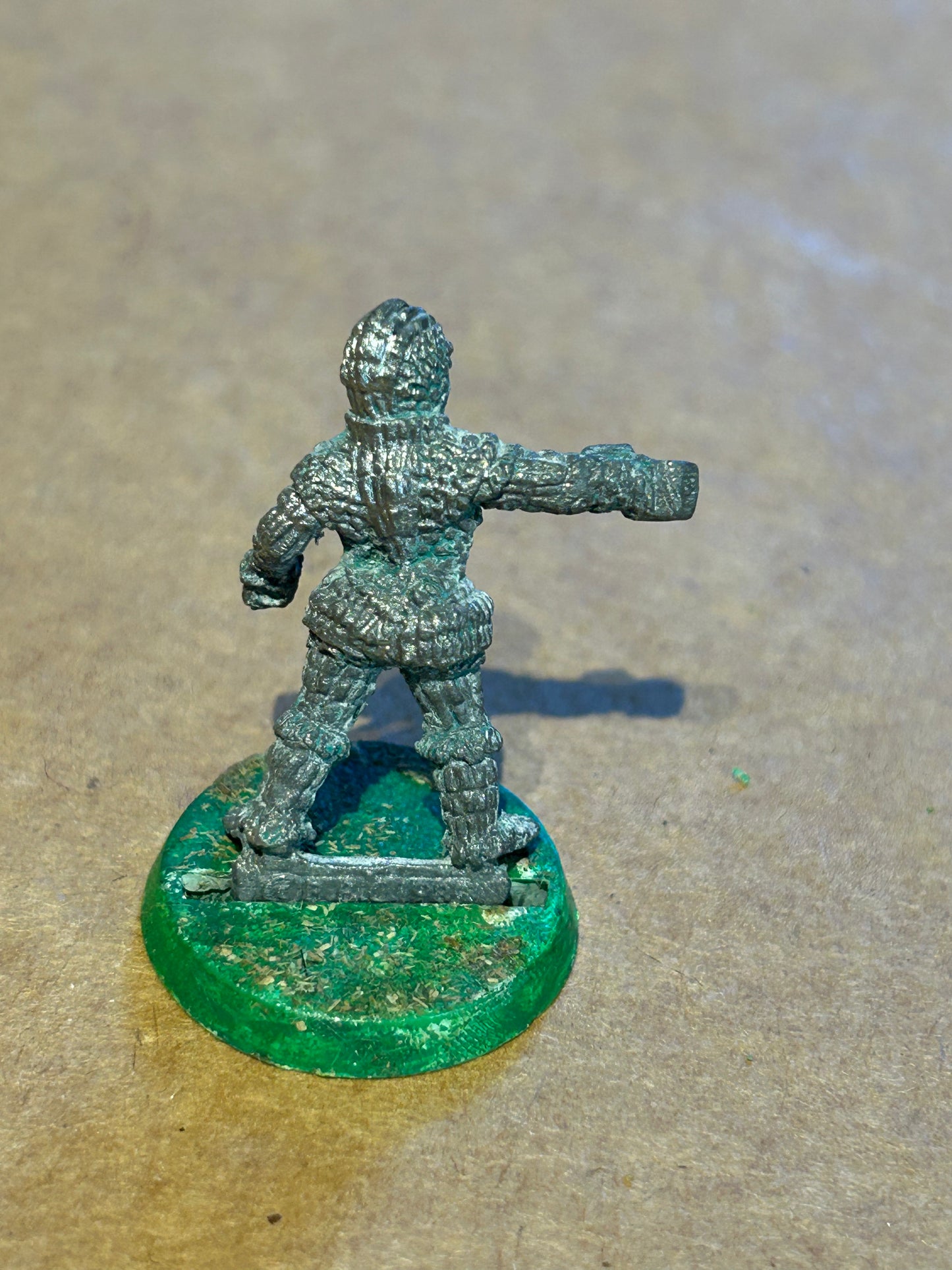 Doctor Who Miniature Ice Warrior 28mm White Metal Citadel Miniatures 1985