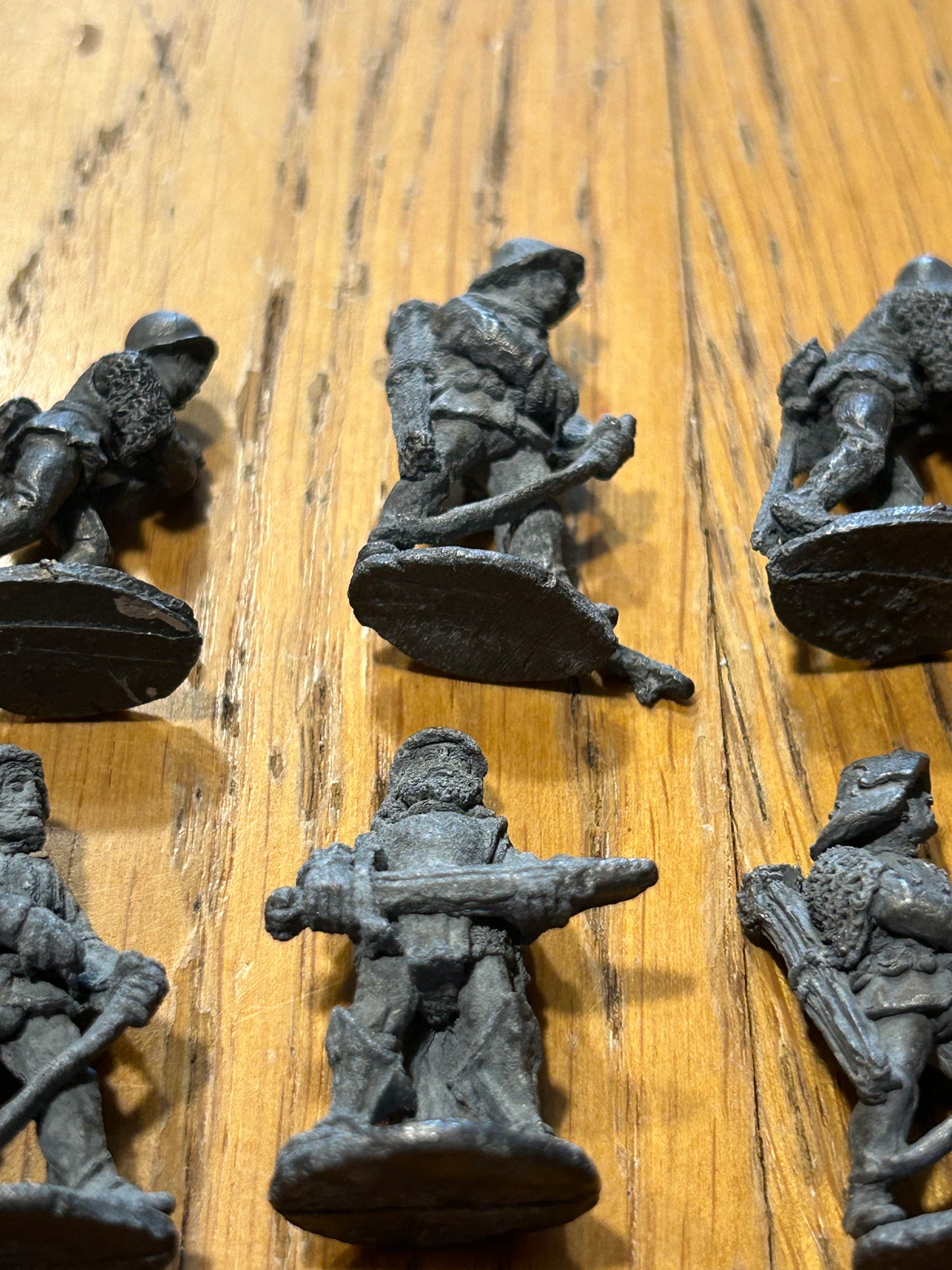 6 broken preslotta empire/bretonnian models