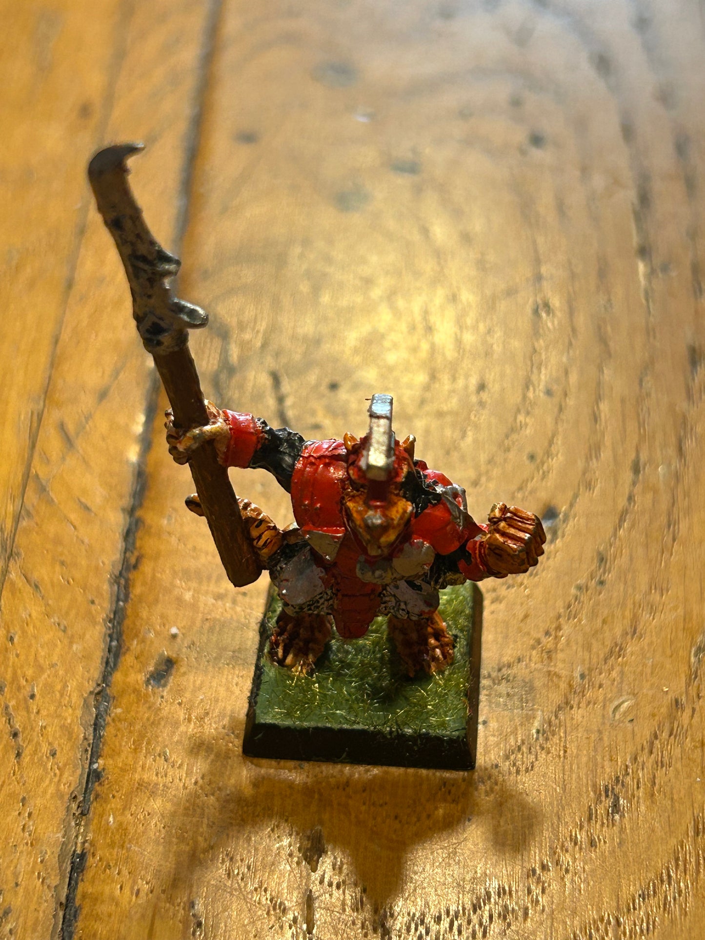 Warhammer Fantasy old world skaven stormvermin champion metal