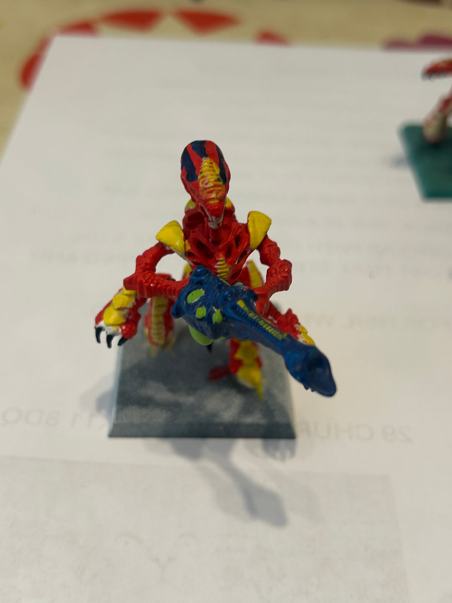 Tyranid Warrior Plastic OOP Warhammer 40k Rogue Trader Tyranids