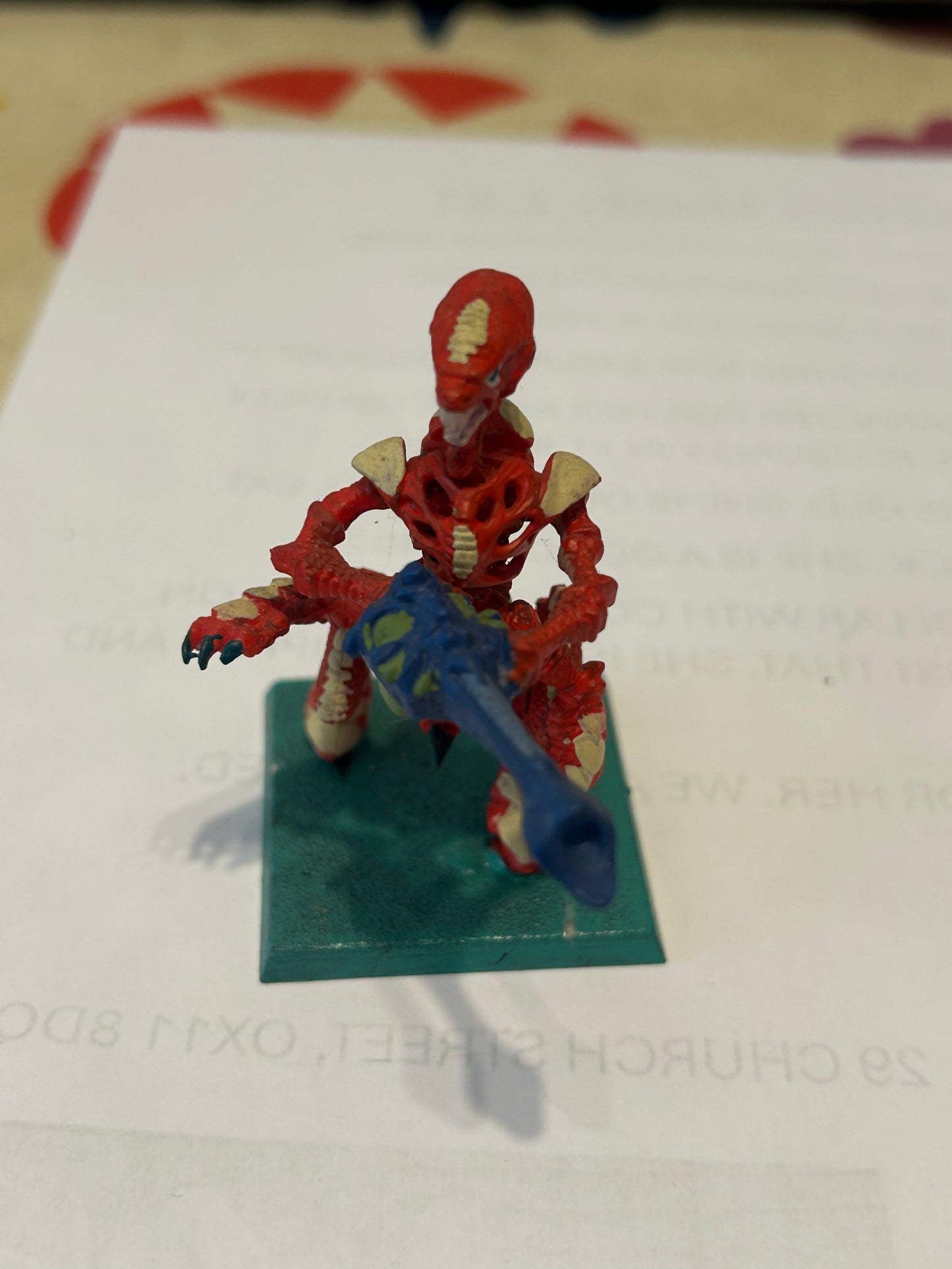 Tyranid Warrior Plastic OOP Warhammer 40k Rogue Trader Tyranids