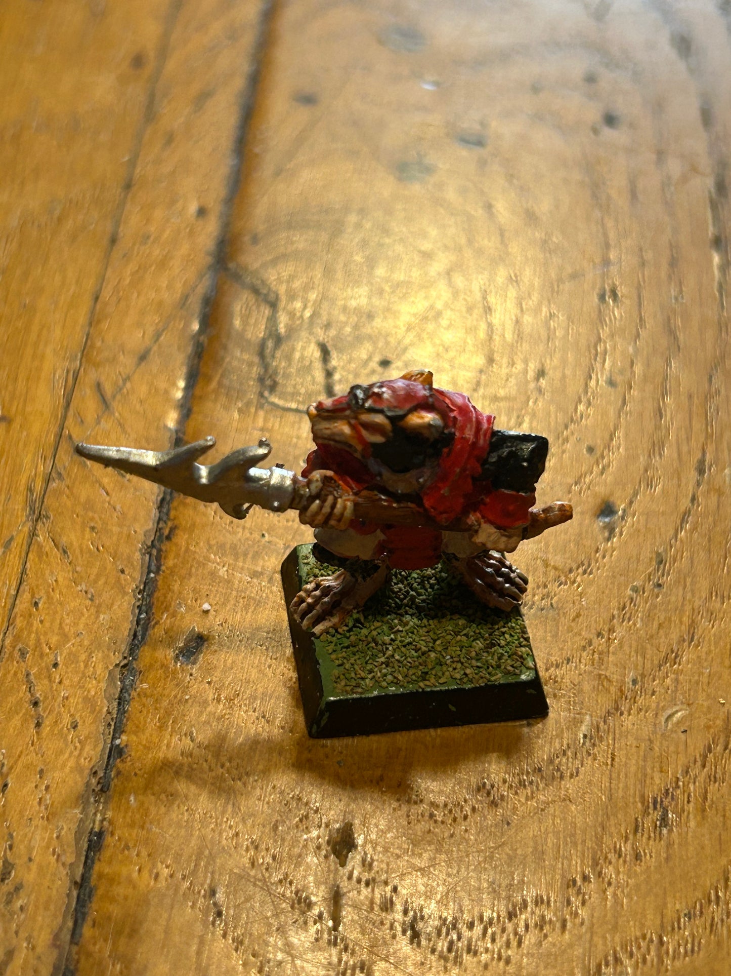 Warhammer WFB Metal Citadel 1990s Marauder Stormvermin Skaven with Halberd