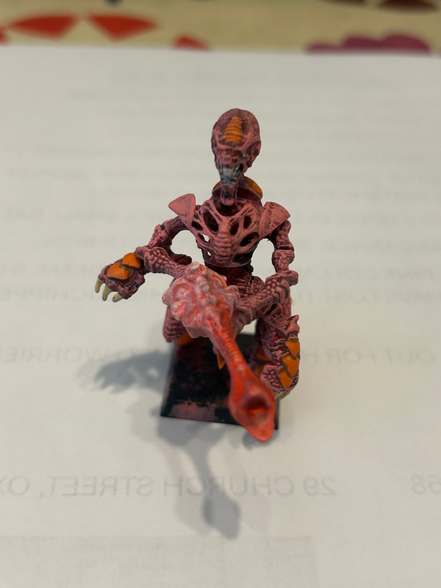 Tyranid Warrior Plastic OOP Warhammer 40k Rogue Trader Tyranids