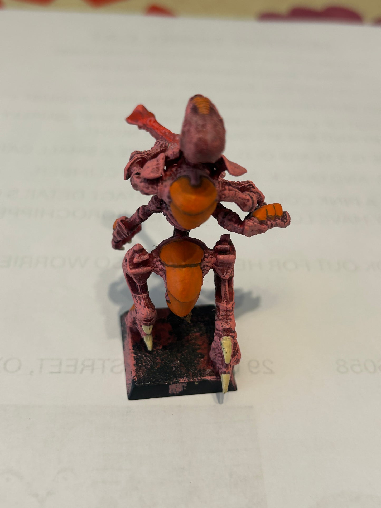 Tyranid Warrior Plastic OOP Warhammer 40k Rogue Trader Tyranids