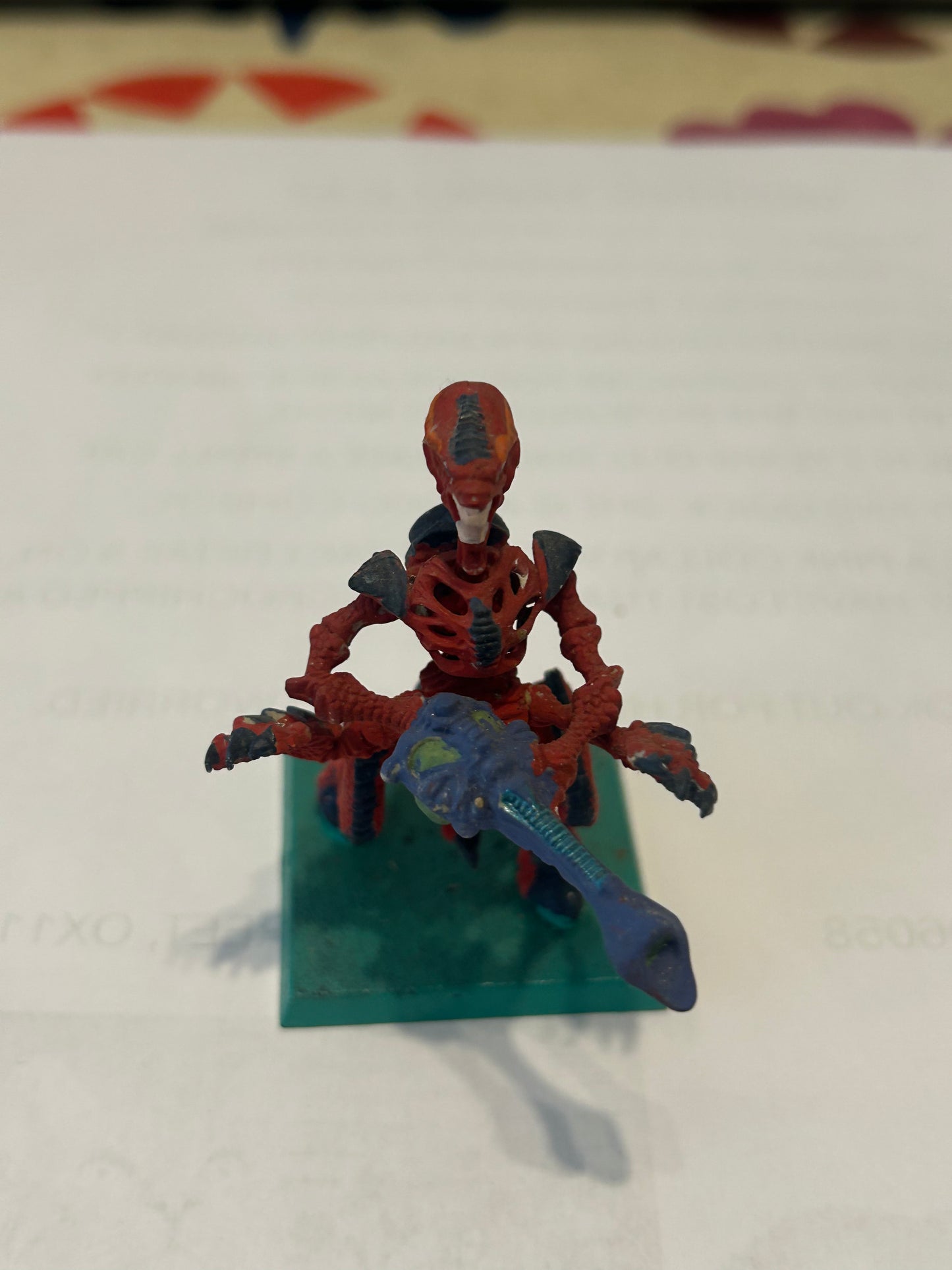 Tyranid Warrior Plastic OOP Warhammer 40k Rogue Trader Tyranids