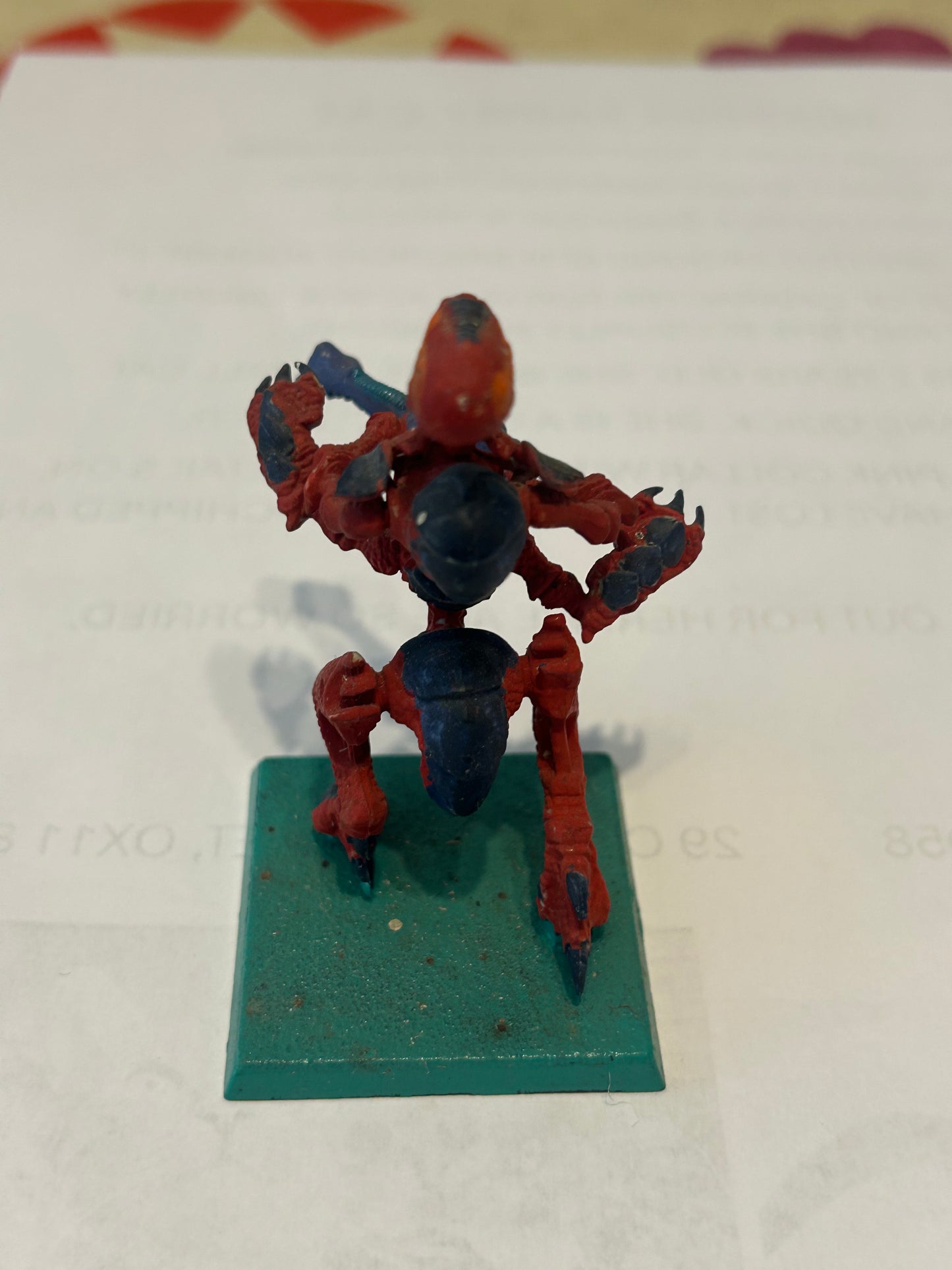 Tyranid Warrior Plastic OOP Warhammer 40k Rogue Trader Tyranids
