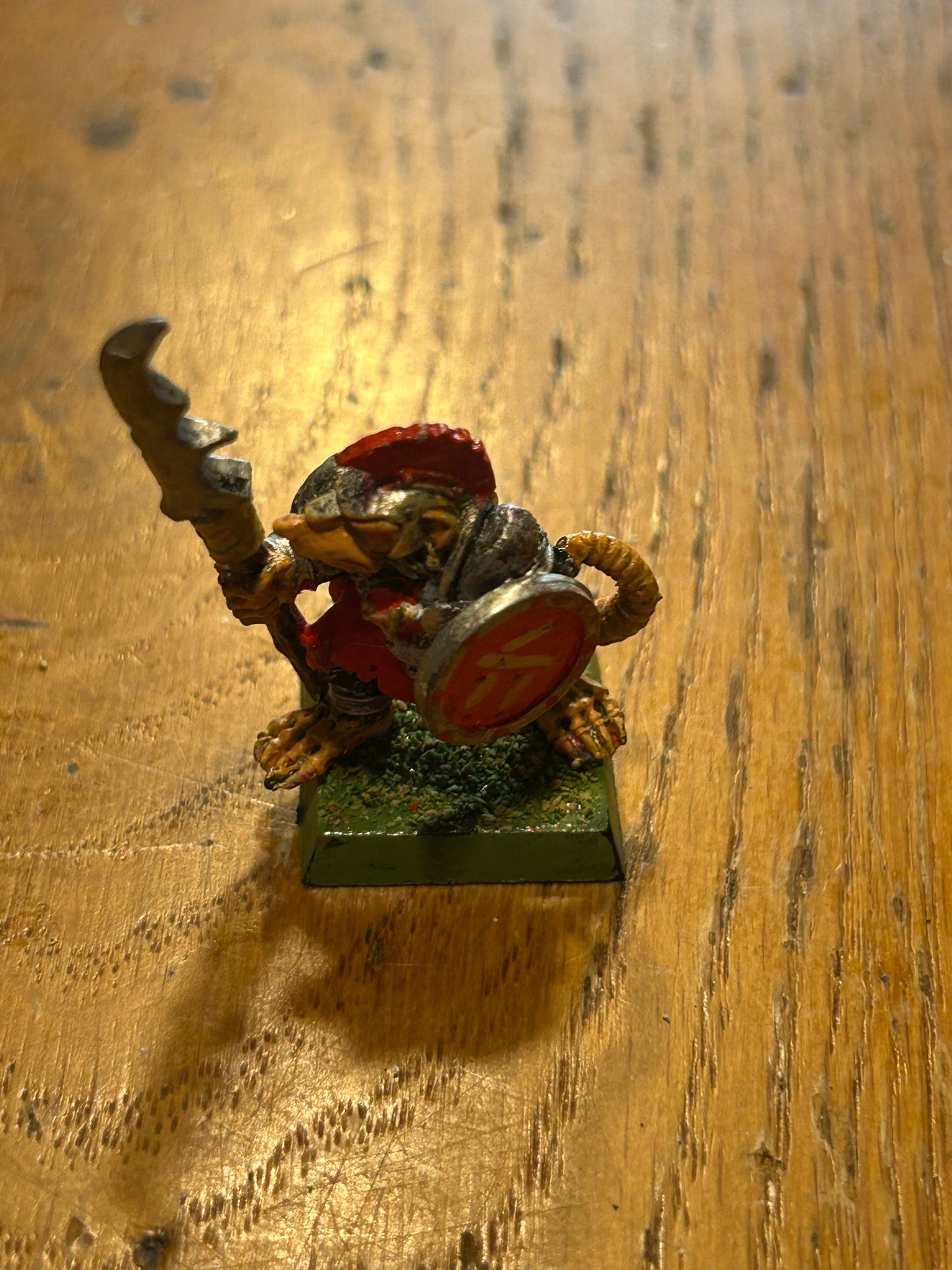 Warhammer WFB Metal Citadel 1990s Marauder Stormvermin Skaven with Halberd