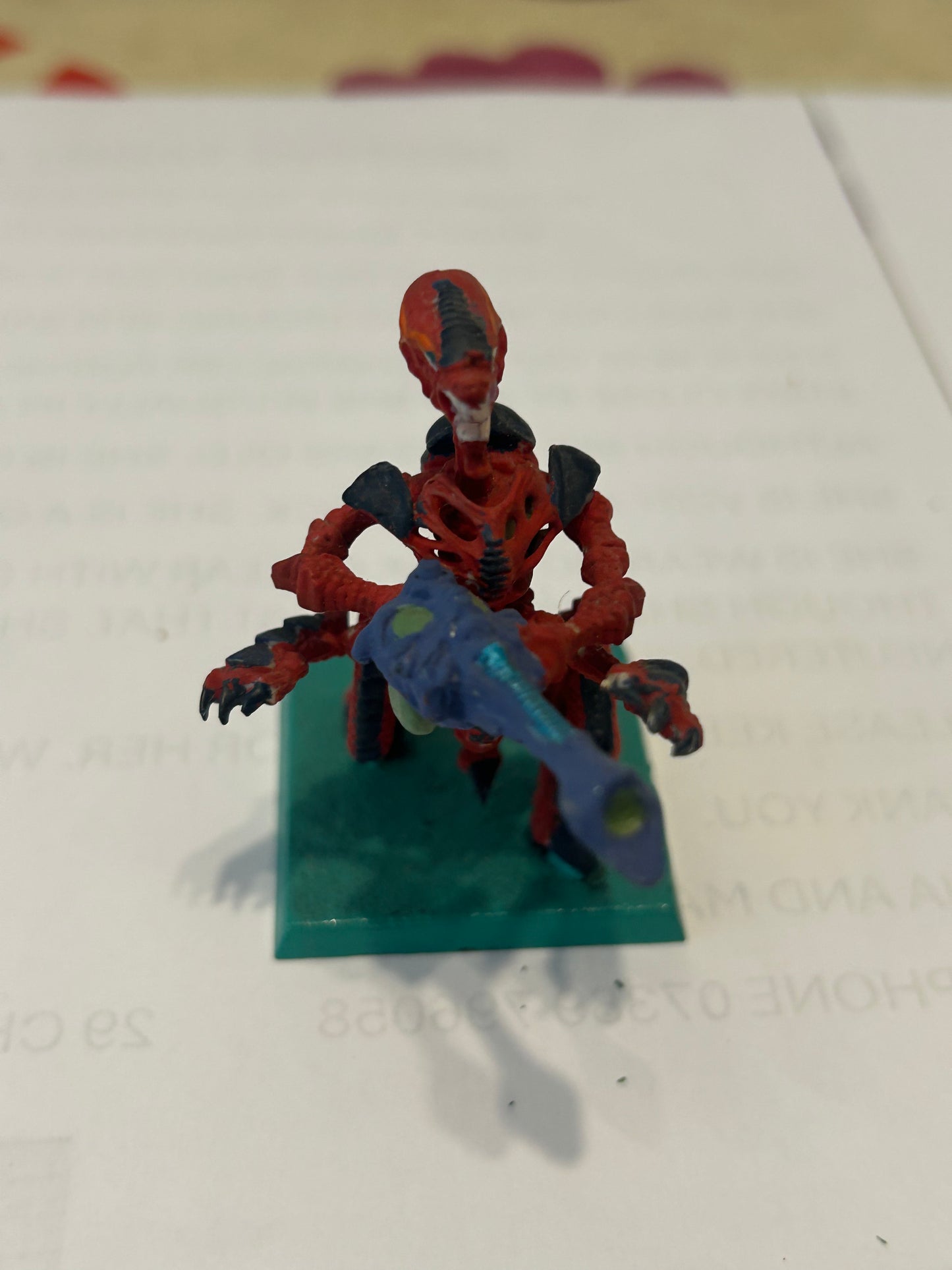 Tyranid Warrior Plastic OOP Warhammer 40k Rogue Trader Tyranids