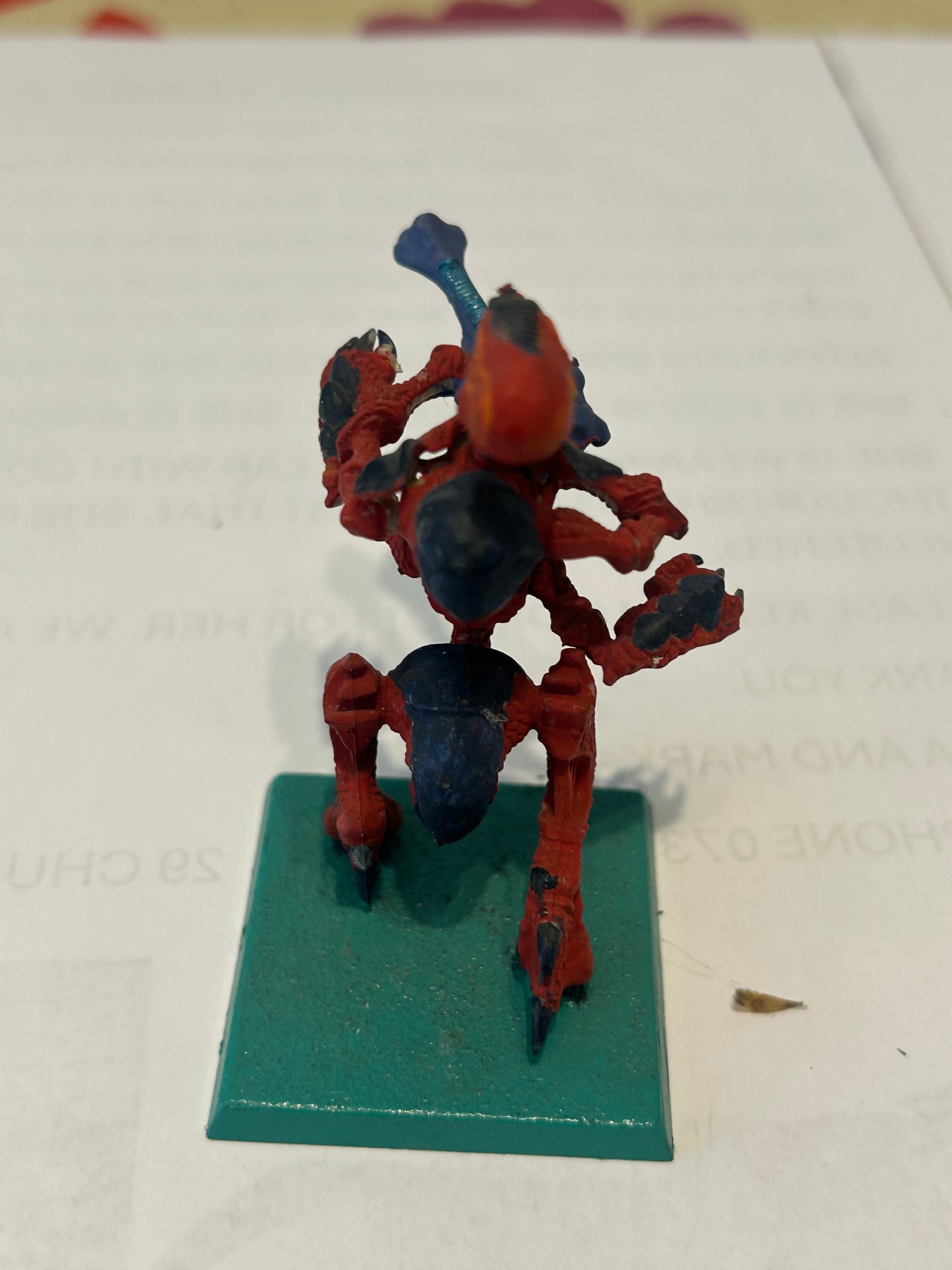 Tyranid Warrior Plastic OOP Warhammer 40k Rogue Trader Tyranids