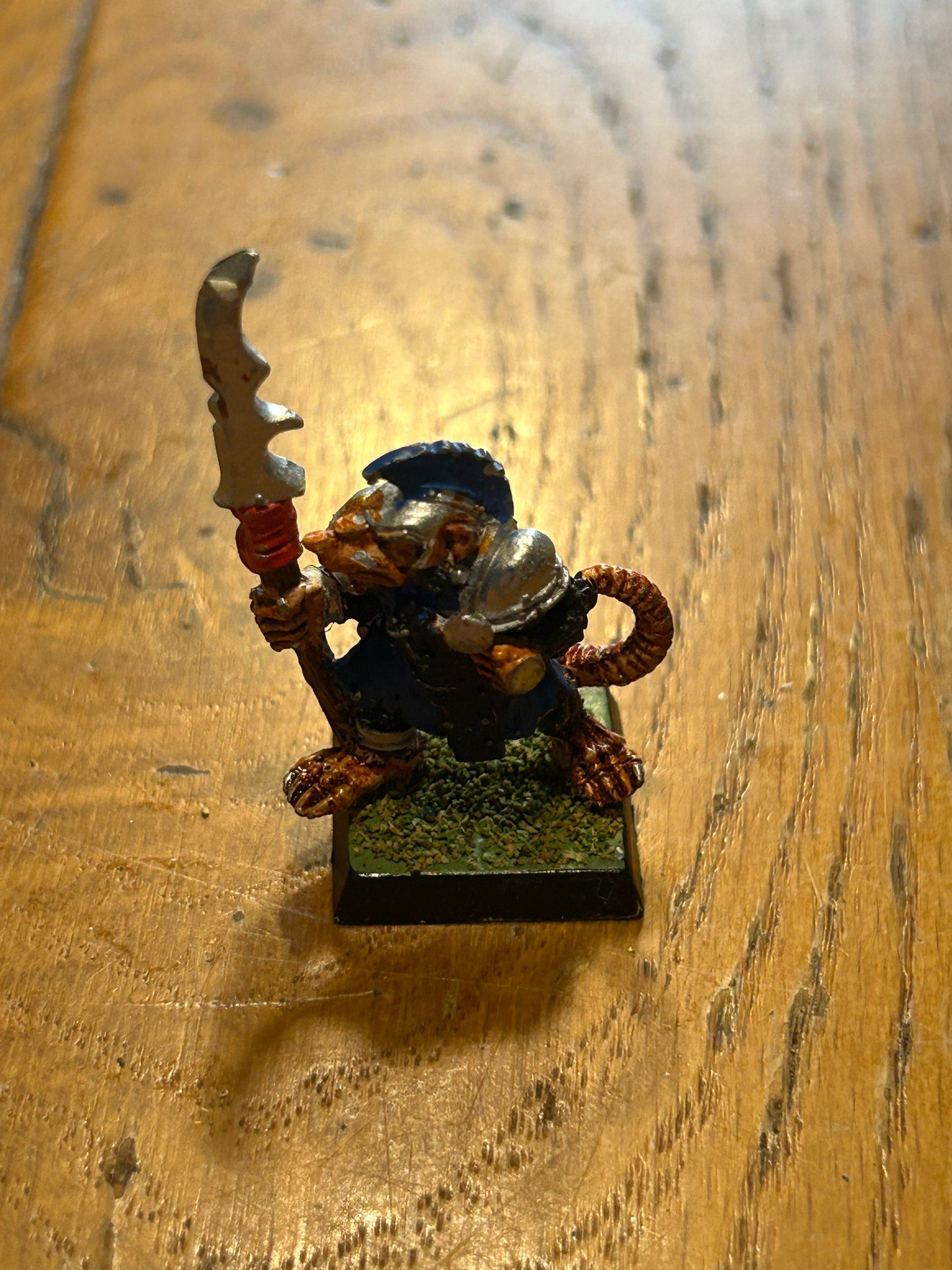 Warhammer WFB Metal Citadel 1990s Marauder Stormvermin Skaven with Halberd