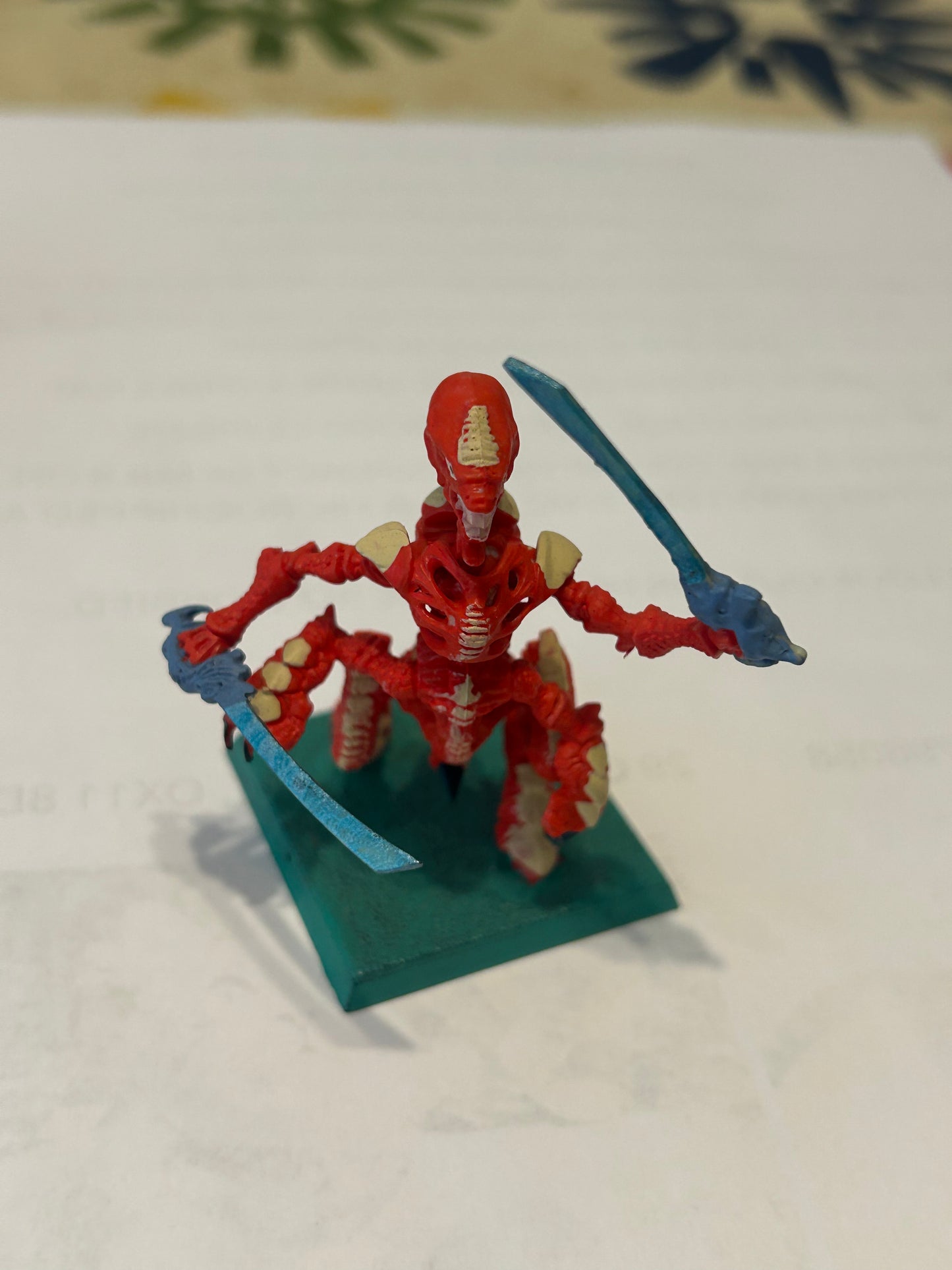 Tyranid Warrior Plastic OOP Warhammer 40k Rogue Trader Tyranids