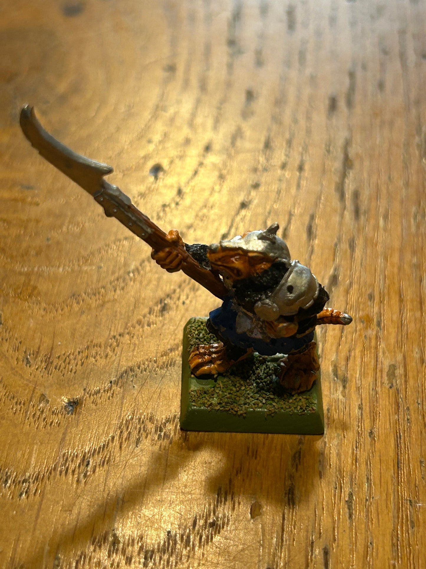 Warhammer WFB Metal Citadel 1990s Marauder Stormvermin Skaven with Halberd