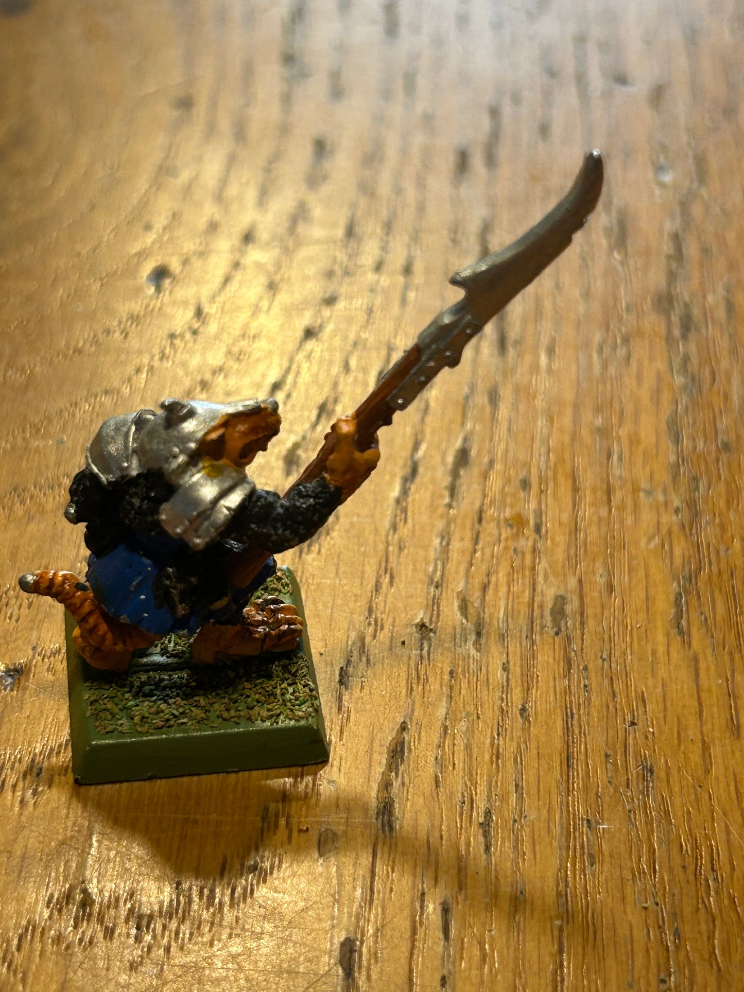 Warhammer WFB Metal Citadel 1990s Marauder Stormvermin Skaven with Halberd