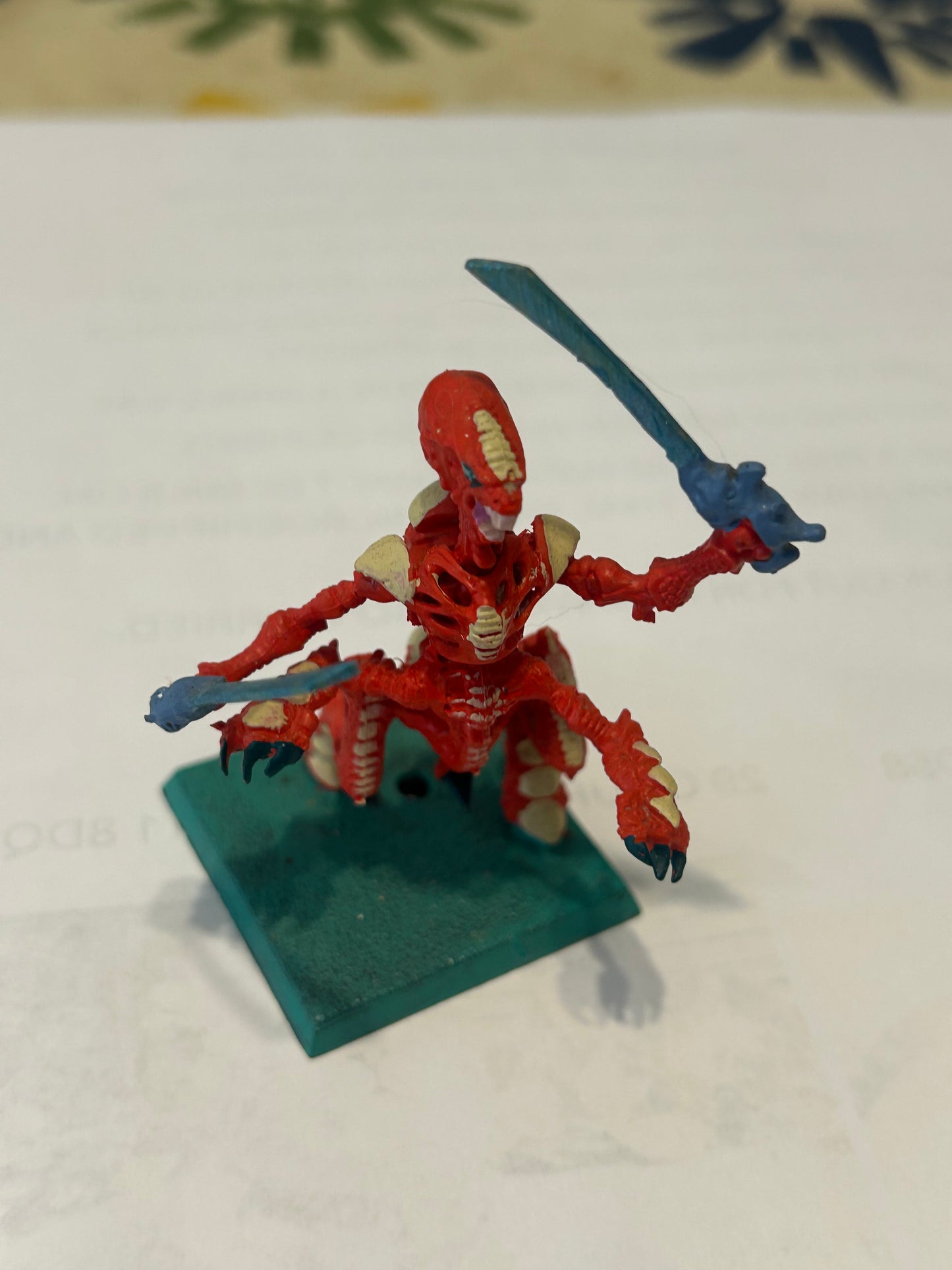 Tyranid Warrior Plastic OOP Warhammer 40k Rogue Trader Tyranids