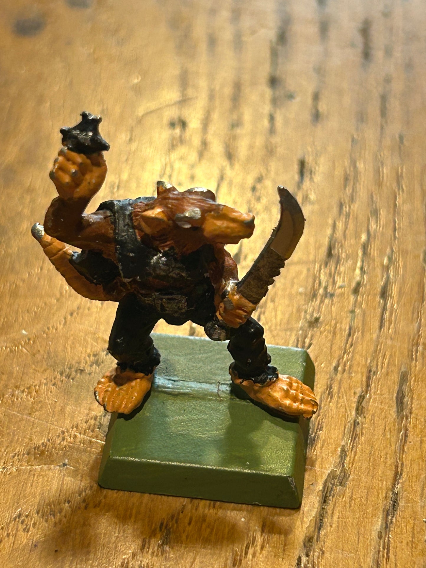 Warhammer fantasy 90’s skaven  gutter runner metal Oldhammer