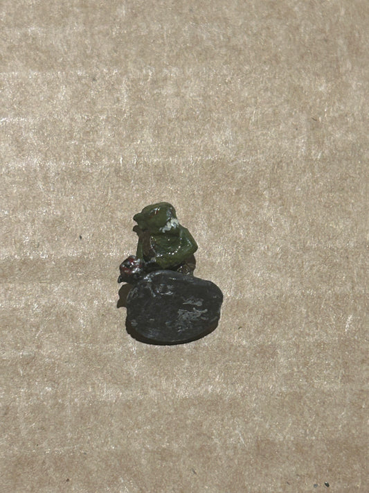 Citadel 'C' Series C14 Lesser Goblin w. Mace (1c) Warhammer D&D pre slotta