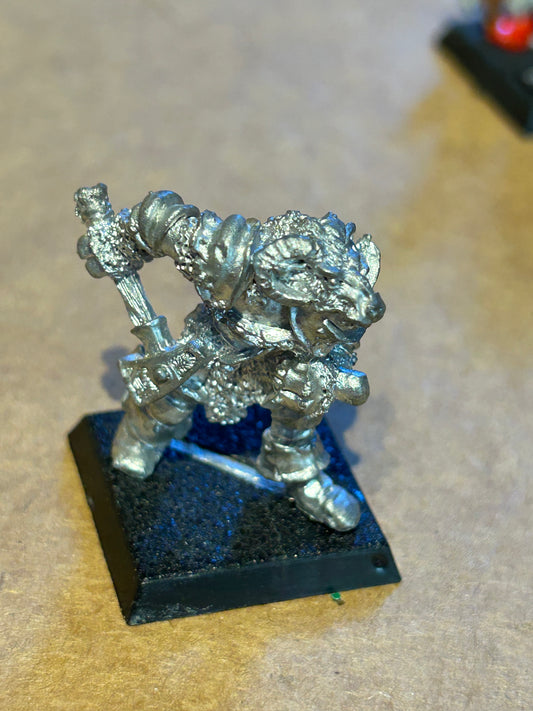 1985 Chaos Warrior 0204 10 CH3 Krontharg Hornhelm Citadel Champion Warhammer fantasy
