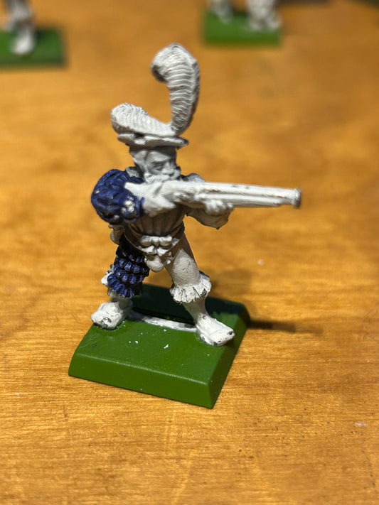 Warhammer fantasy old world empire hand gunner metal early 90’s handgunner