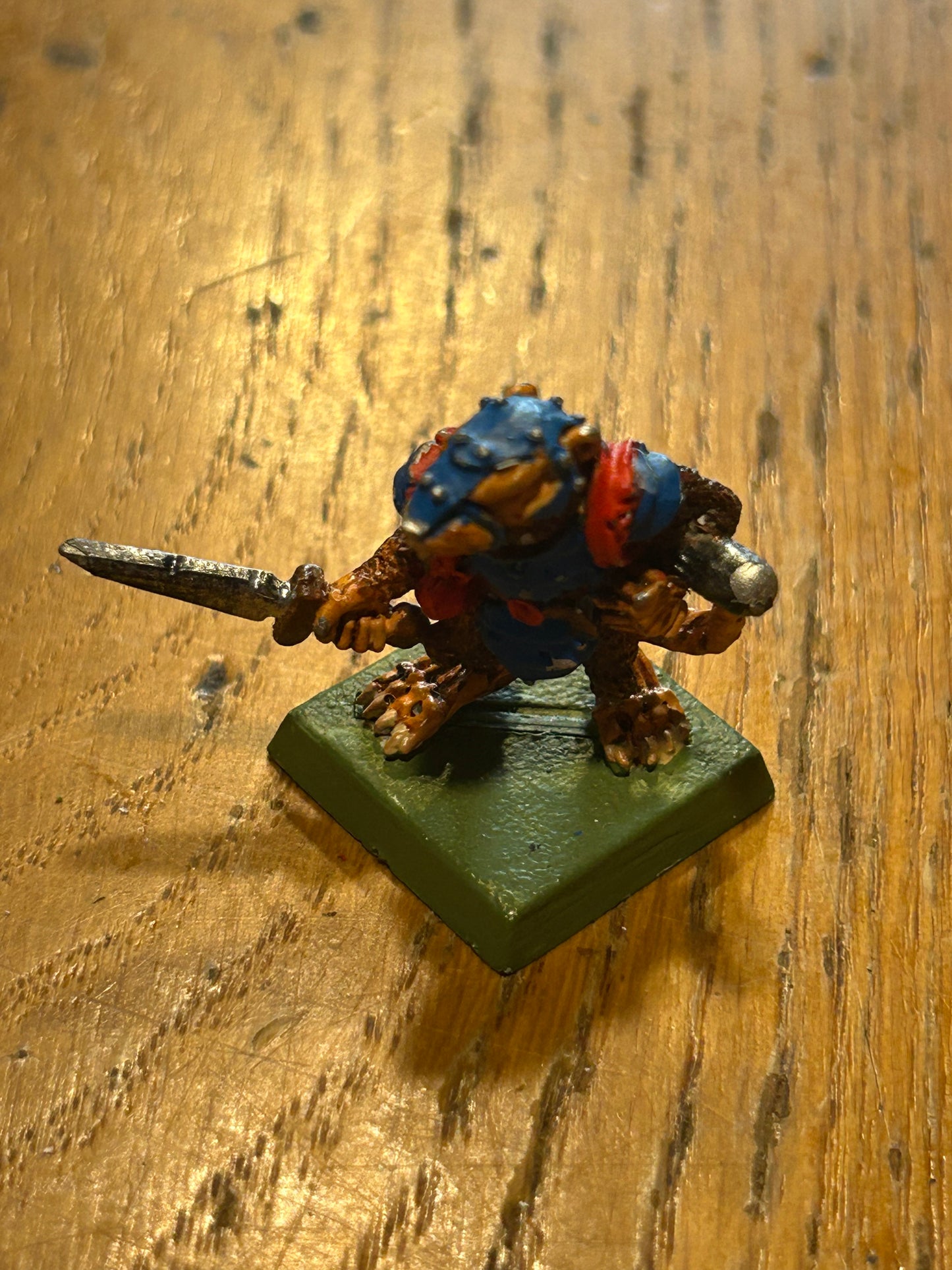 Warhammer fantasy skaven c47 steel rat clanrat