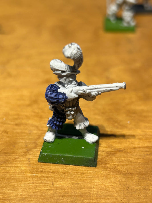 Warhammer fantasy old world empire hand gunner metal early 90’s handgunner