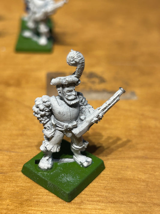 Warhammer fantasy old world empire hand gunner metal early 90’s handgunner