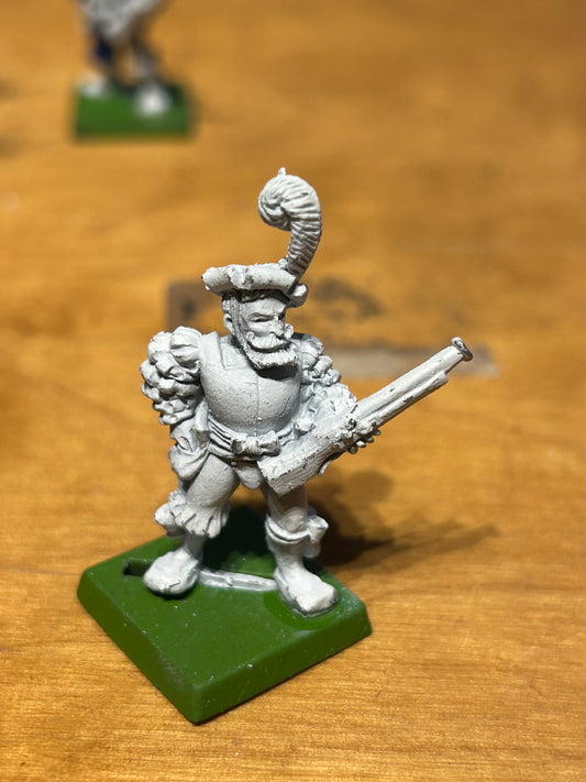 Warhammer fantasy old world empire hand gunner metal early 90’s handgunner