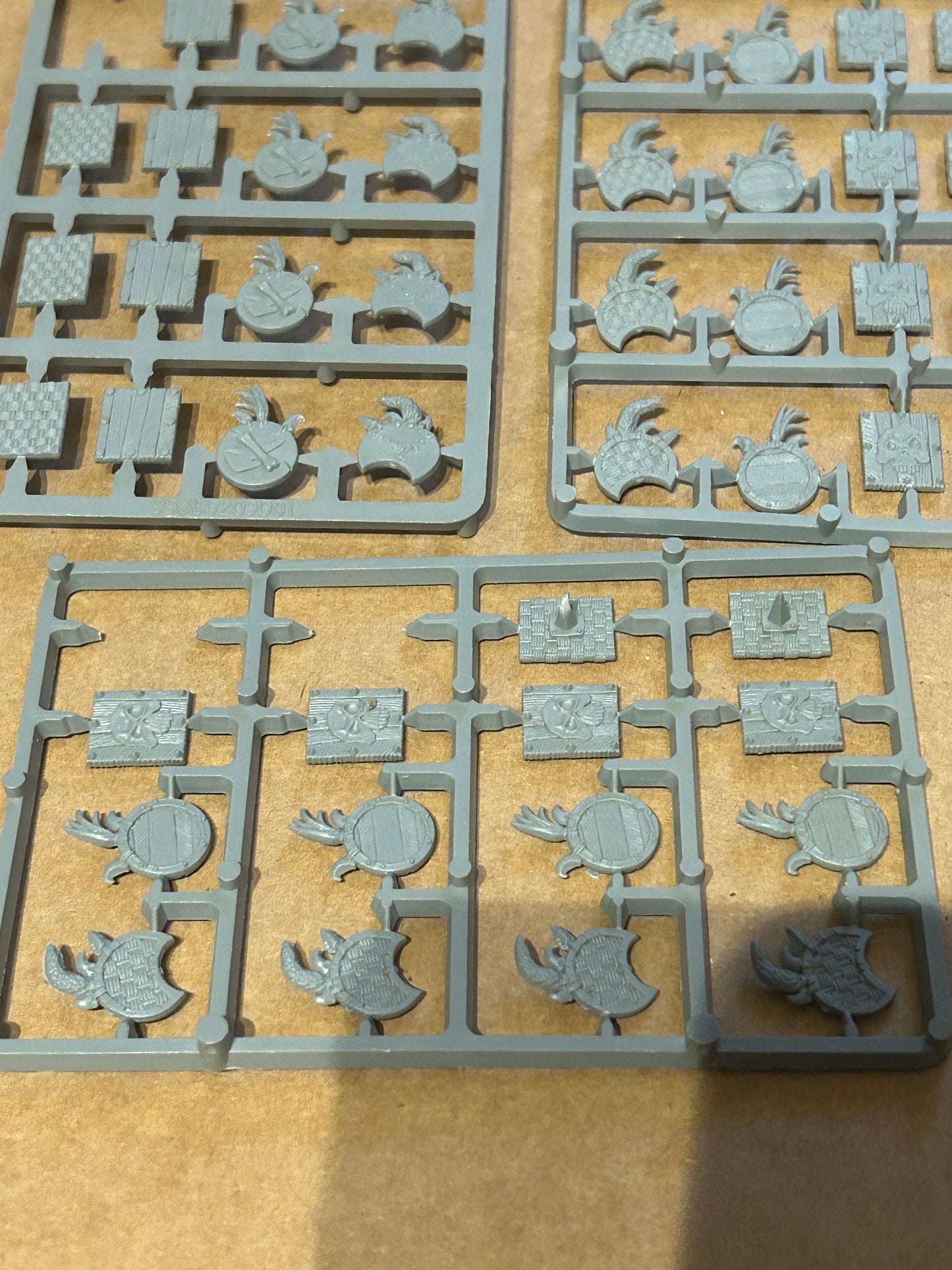 CITADEL WARHAMMER GOBLIN SHIELD sprues x 3 (missing 3 shields)