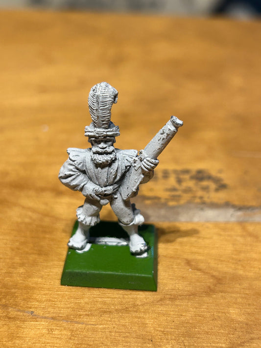 Warhammer fantasy old world empire hand gunner metal early 90’s handgunner