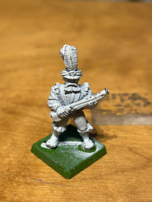 Warhammer fantasy old world empire hand gunner metal early 90’s handgunner