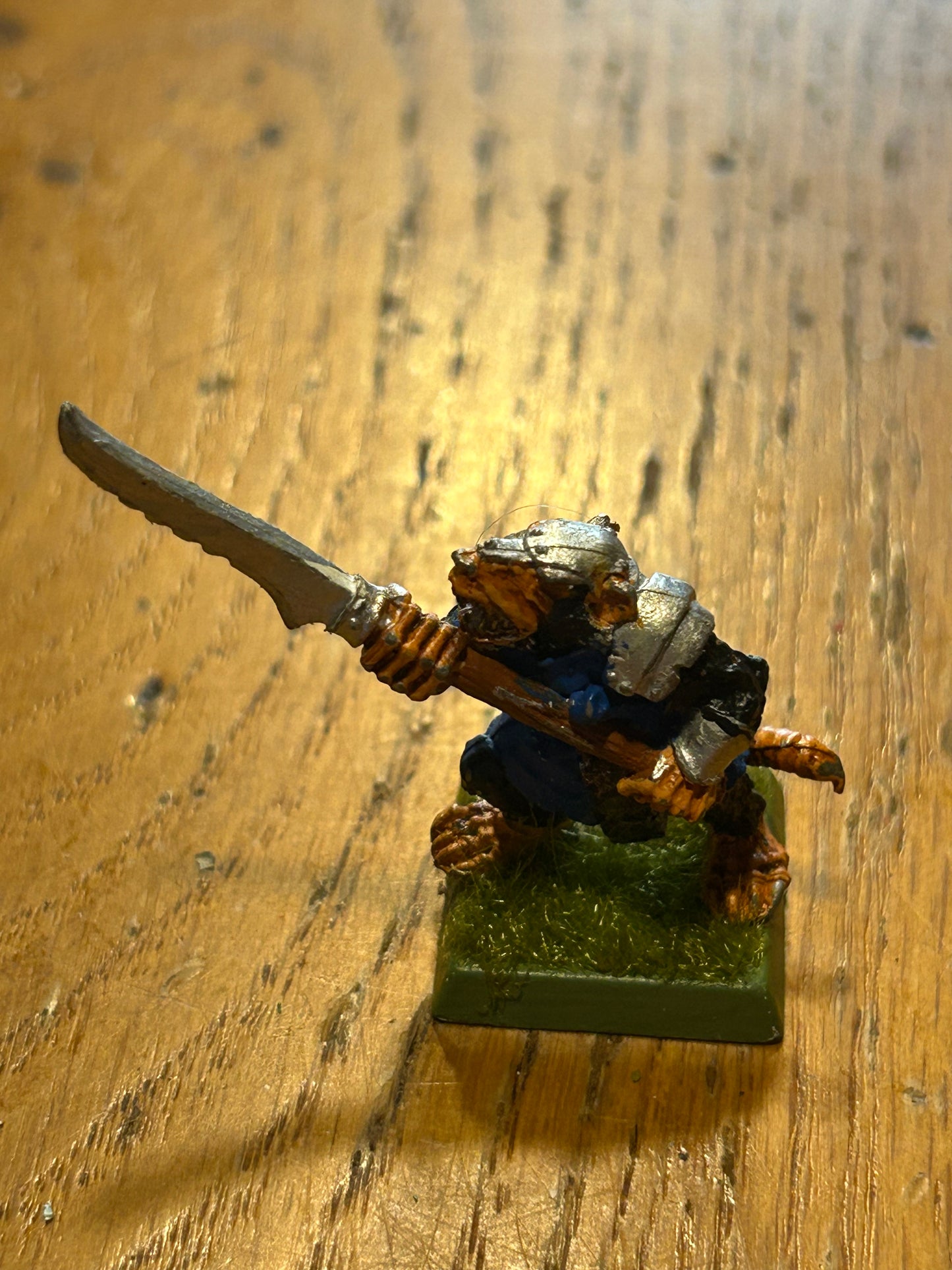 Warhammer WFB Metal Citadel 1990s Marauder Stormvermin Skaven with Halberd