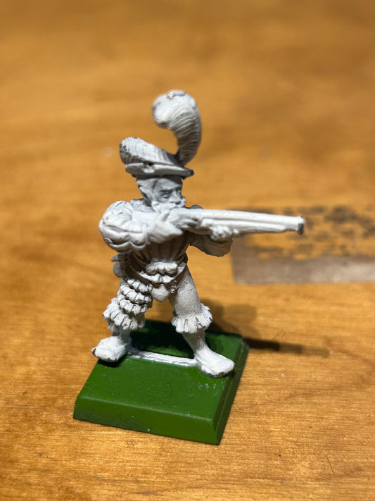 Warhammer fantasy old world empire hand gunner metal early 90’s handgunner